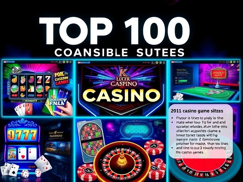 Explore the top 100 UK casino sites in 2023 with expert rankings, detailed reviews, and insider tips to find the best platforms for slots, poker, and live dealer games.